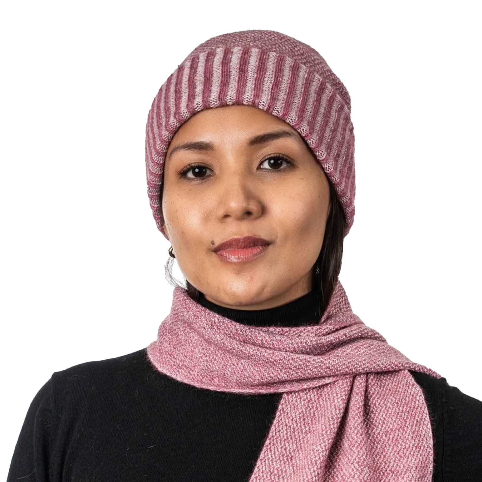 Brushtail Moss Stitch Plated Beanie